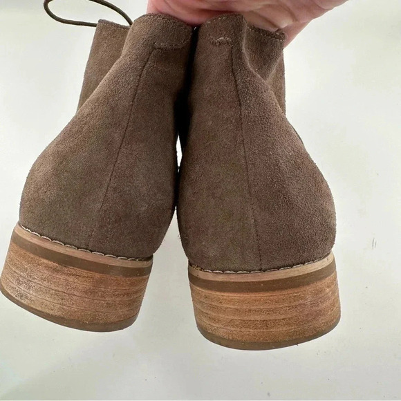 Blondo Rayann womens ankle boots size 9.5 brown suede waterproof lace up boots - Picture 8 of 14